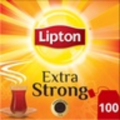 Picture of Lipton Extra Strong Black Tea 100 Teabags(N)