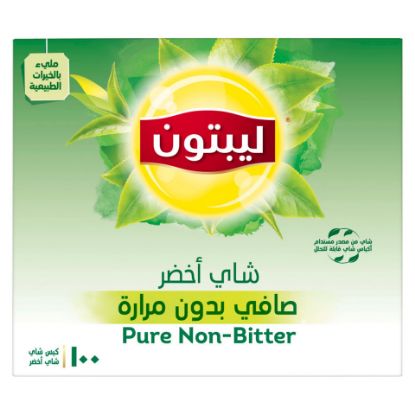 Picture of Lipton Green Tea Pure Non Bitter 100 Teabags(N)