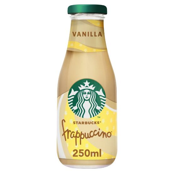 Picture of Starbucks Frappuccino Vanilla Coffee Drink 250ml