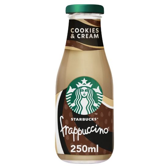 Picture of Starbucks Frappuccino Cookies & Cream Coffee Drink 250ml