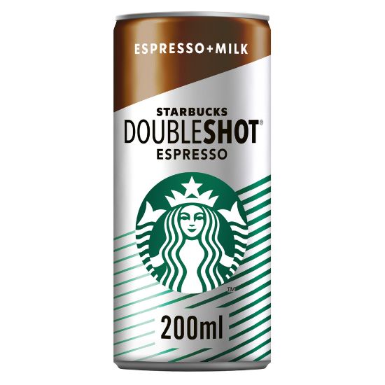 Picture of Starbucks Doubleshot Espresso Coffee Drink 200ml