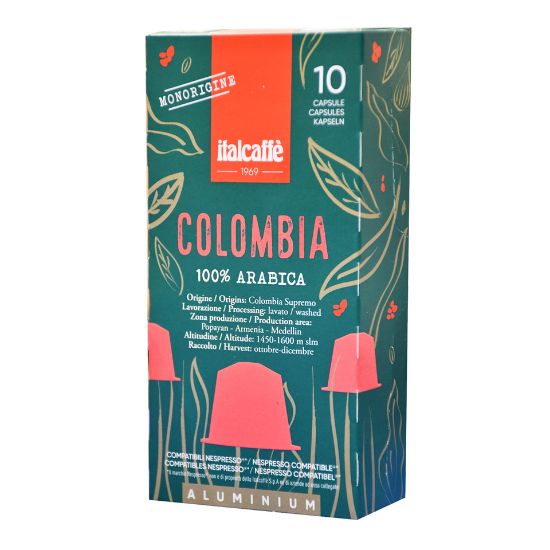 Picture of Italcaffe 100% Arabica Colombia Coffee Capsule 10 pcs 50 g