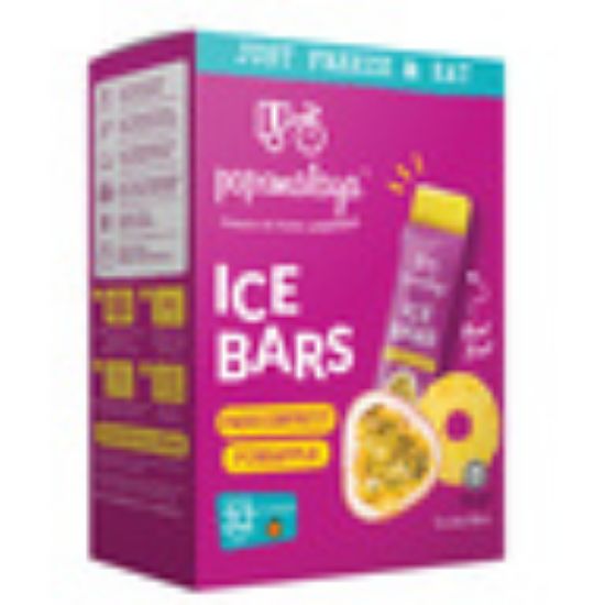 Picture of Pops Malaya Passionfruit & Pineapple Ice Bars 5 x 45ml(N)