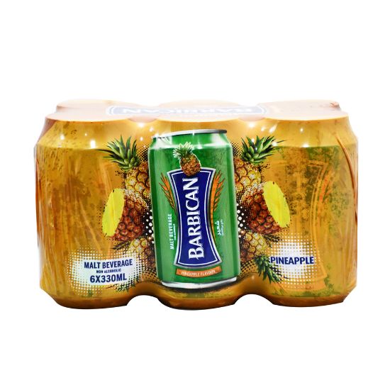 Picture of Barbican Pineapple Flavour Non Alcoholic Malt Beverage 330ml(N)