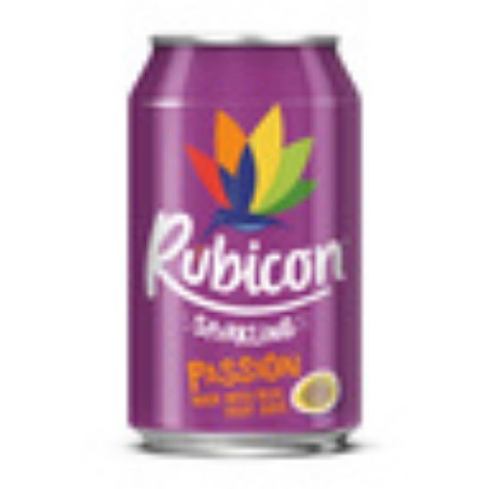 Picture of Rubicon Sparkling Passion Made with Real Fruit Juice 330ml(N)