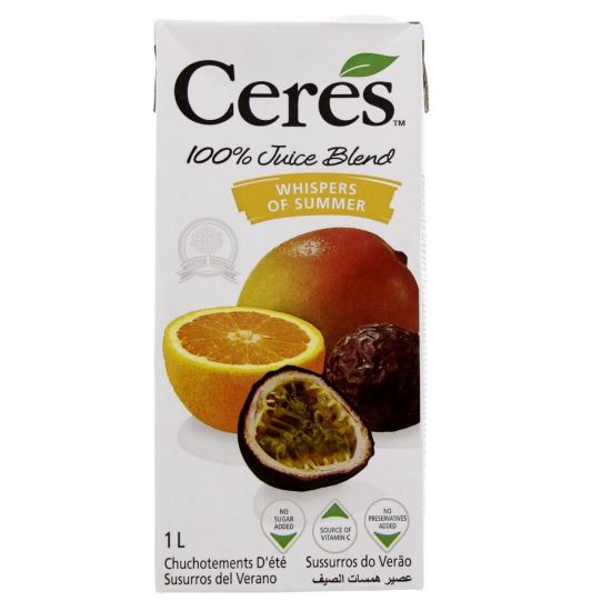 Picture of Ceres Juice Whispers Of Summer Mixed Fruit 1Litre(N)