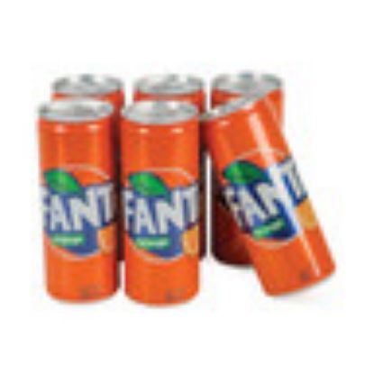 Picture of Fanta Orange 6 x 245ml(N)