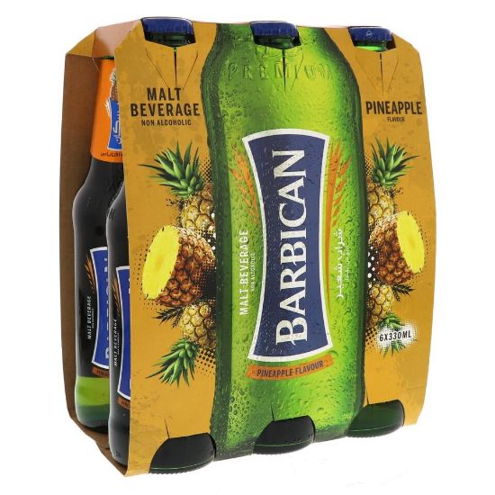 Picture of Barbican Pineapple Non Alcoholic Malt Beverage 330ml(N)