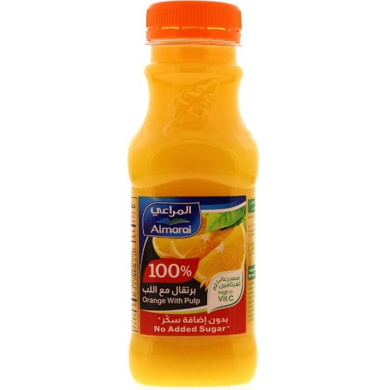 Picture of Almarai 100% Orange Juice With Pulp 300ml(N)