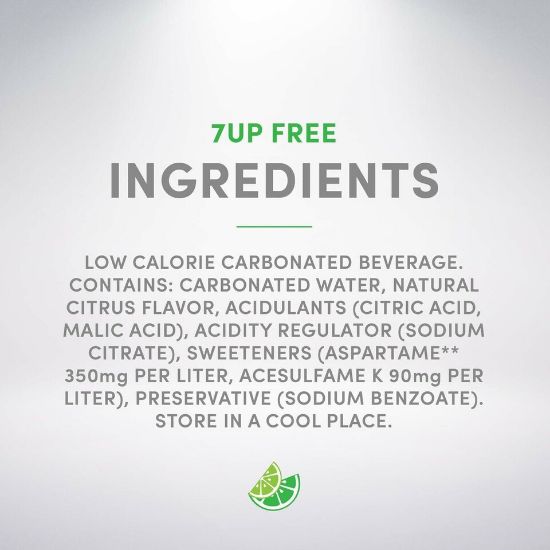 Picture of 7UP Free Carbonated Soft Drink Plastic Bottle 500ml(N)