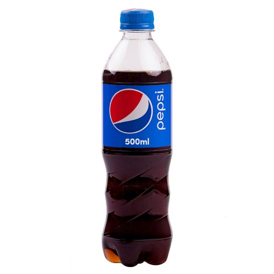 Picture of Pepsi Carbonated Soft Drink Plastic Bottle 500ml(N)