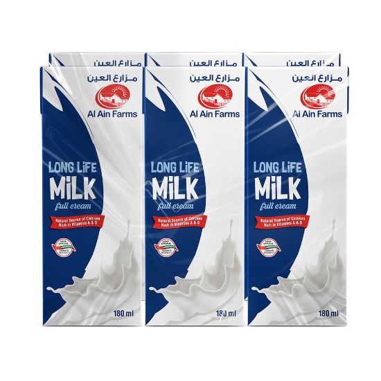 Picture of Al Ain Long Life Milk Drink 18 x 180ml(N)