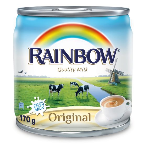 Picture of Rainbow Evaporated Milk Original 96 x 170g(N)