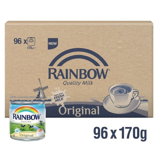 Picture of Rainbow Evaporated Milk Original 96 x 170g(N)