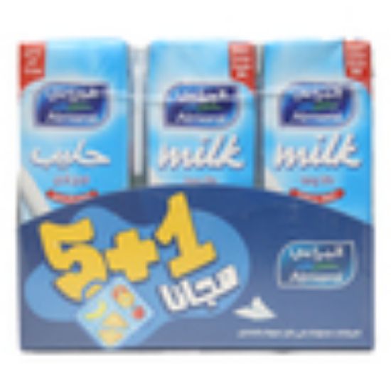 Picture of Almarai UHT Milk Full Cream 200ml 5+1(N)