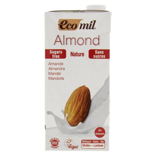 Picture of Ecomil Organic Almond Drink Sugar Free 1Litre