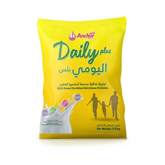 Picture of Anchor Daily Plus Milk Powder Fortified 1.8kg