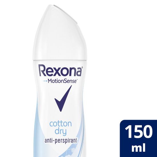 Picture of Rexona Women Antiperspirant Deodorant Cotton Dry 150ml