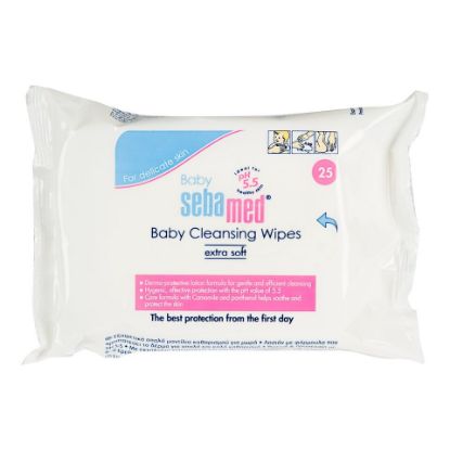 Picture of Sebamed Baby Cleansing Wipes 25pcs