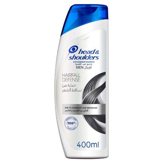 Picture of Head & Shoulders Hairfall Defense Anti-Dandruff Shampoo For Men 400ml