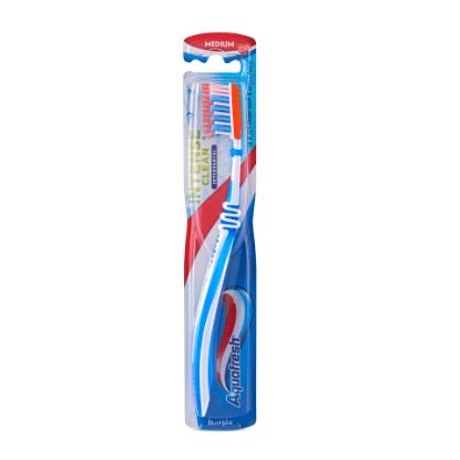 Picture of Aquafresh Intense Clean Interdental Toothbrush Medium Assorted Color 1pc