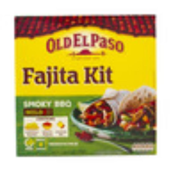 Picture of Old El Paso Smoky BBQ Fajita Kit 500g(N)