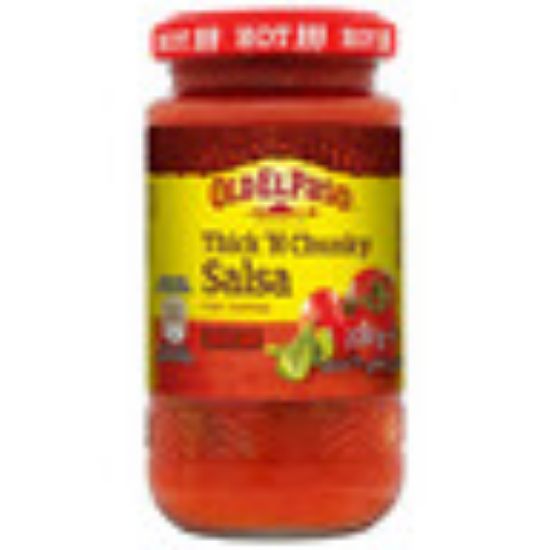 Picture of Old El Paso Thick 'N' Chunky Salsa Hot 226g(N)