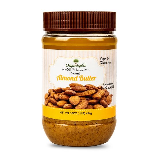 Picture of Organiqelle Almond Nut Butter 454g(N)