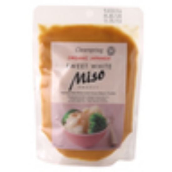 Picture of Clearspring Organic Japanese Sweet White Miso Fermented Rice And Soya Bean Puree 250g