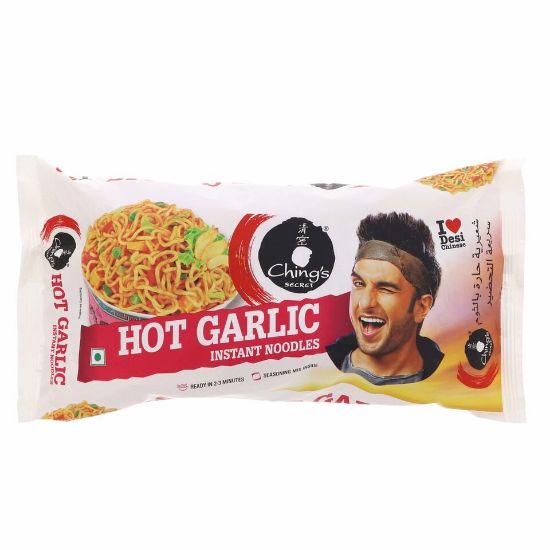 Picture of Ching's Hot Garlic Instant Noodles 240g(N)