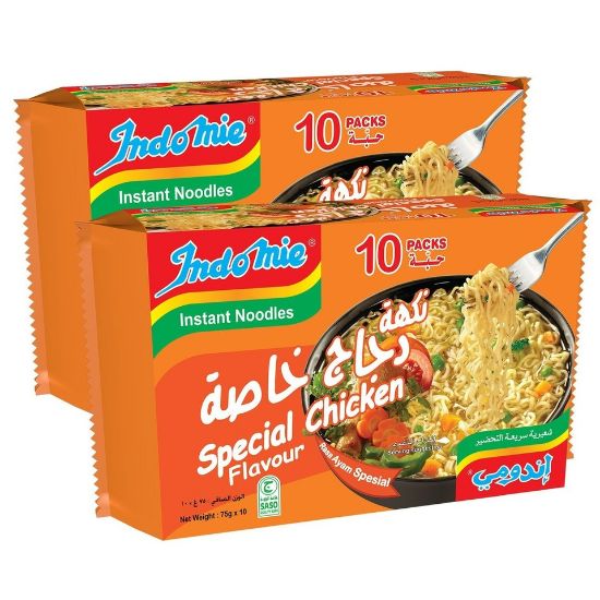 Picture of Indomie Special Chicken Flavour Instant Noodles Value Pack 20 x 75g(N)