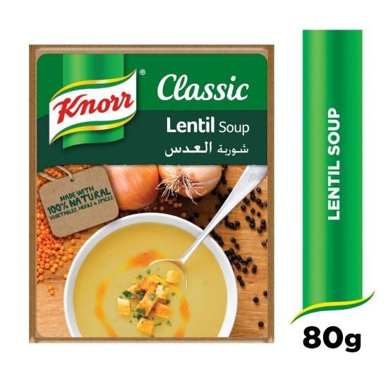 Picture of Knorr Packet Soup Lentil 12 x 80g(N)