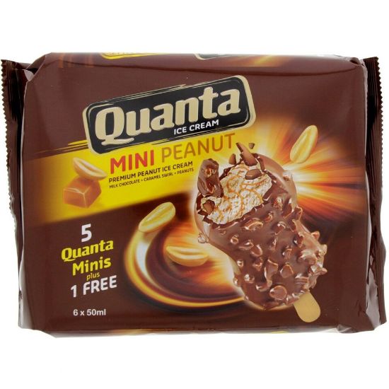 Picture of Quanta Mini Peanut Ice Cream Stick 6 x 50ml