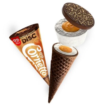 Picture of Cornetto Disc Ice Cream Vanilla Caramel 140ml