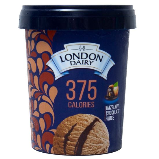 Picture of London Dairy Hazelnut Chocolate Fudge Ice Cream 473ml