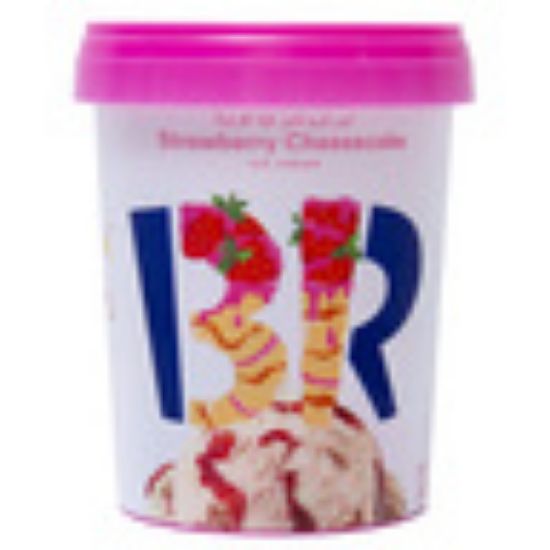 Picture of Baskin Robbins Strawberry Cheesecake Ice Cream 500 ml