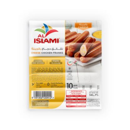 Picture of Al Islami Cheese Chicken Franks 340 g(N)