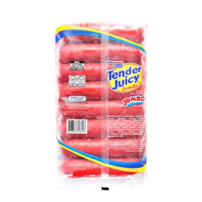 Picture of Pure Foods Tender Juicy Franks Jumbo 500 g(N)