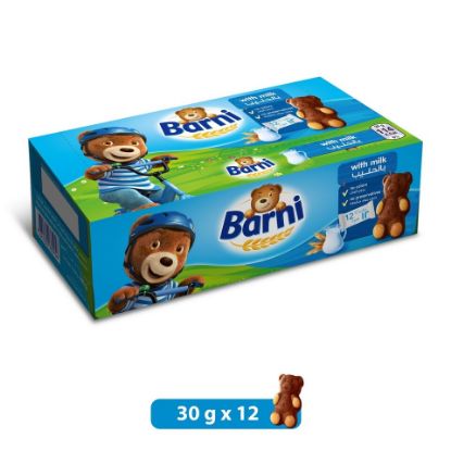 Picture of Barni Sponge Soft Cake With Milk 12 x 30g