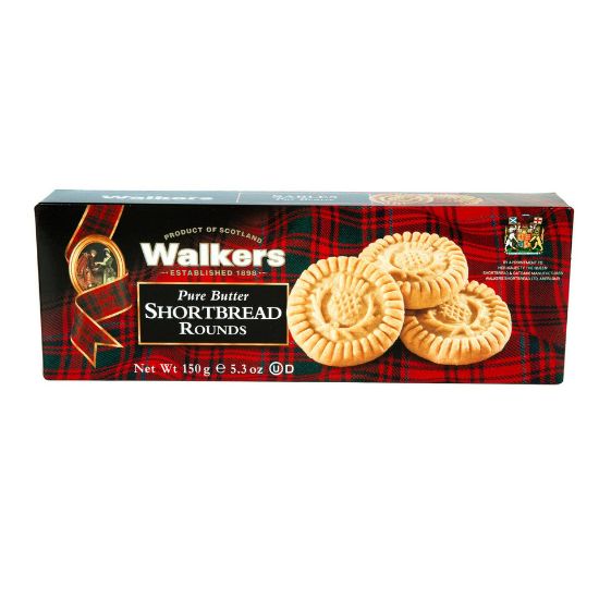 Picture of Walkers Pure Butter Shortbread Rounds 150g