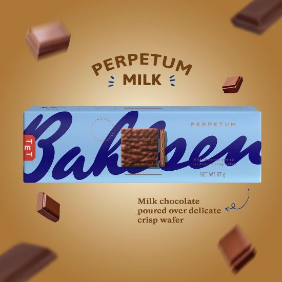 Picture of Bahlsen Perpetum Wafer Milk Chocolate 97g