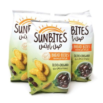 Picture of Sunbites Bread Bites Assorted 3 x 110g