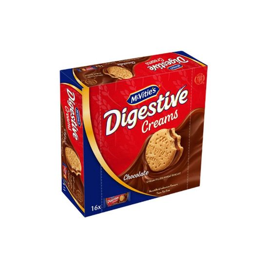 Picture of McVities Digestive Creams Chocolate Filled Wheat Biscuit 40g