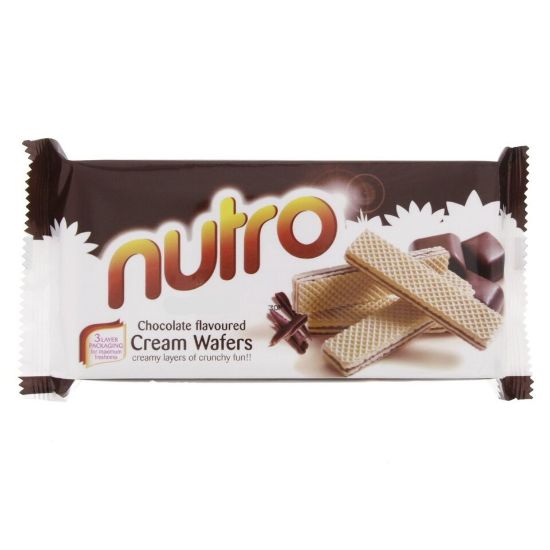 Picture of Nutro Chocolate Flavoured Cream Wafers 75g