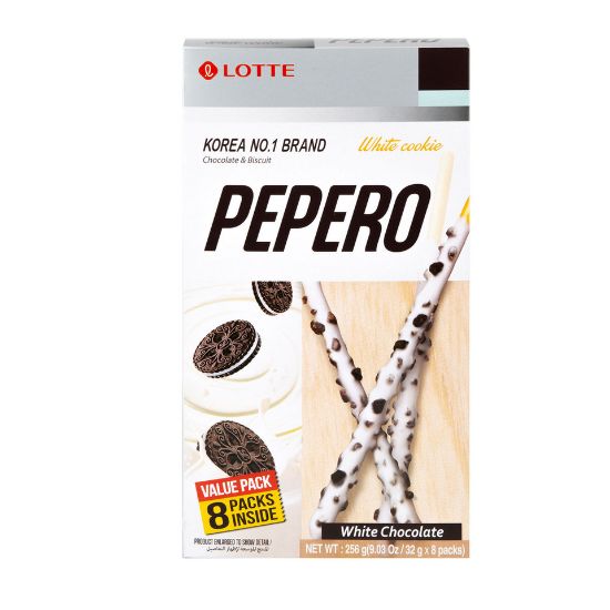 Picture of Lotte Pepero White Chocolate 256g