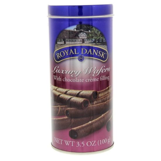 Picture of Royal Dansk Luxury Wafers With Chocolate Cream Filling 100g