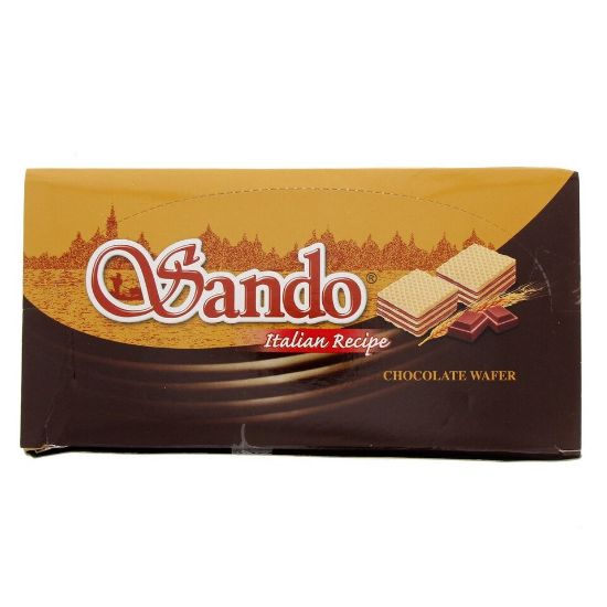 Picture of Sando Italian Reipe Chocolate Wafer 32g x 24 Pieces