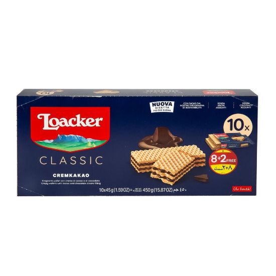 Picture of Loacker Classic Cremkakao 10 x 45g