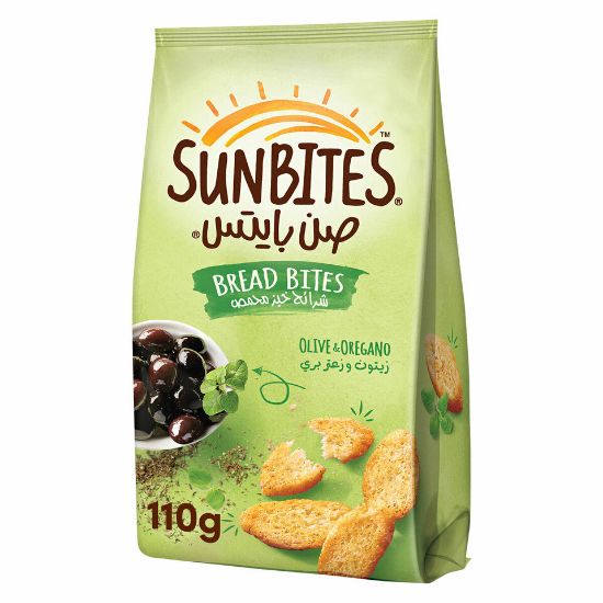 Picture of Sunbites Olive & Oregano Bread Bites 110g