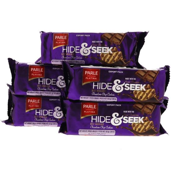 Picture of Parle Hide & Seek Chocolate Chip Cookies 5 x 82.5 g